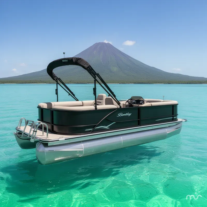 Slide: The Image of Bentley Pontoons LE 200 CW 2026 - 2
