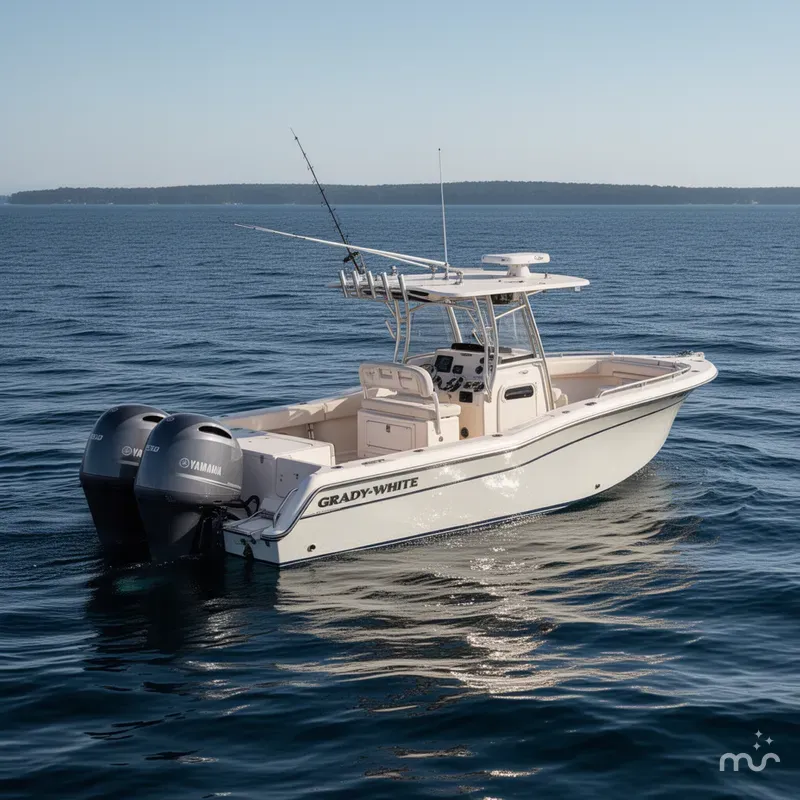 Slide: The Image of Grady-White Fisherman 257 2020 - 4