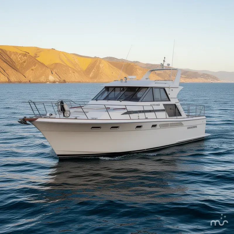 Slide: The Image of Bayliner 4550 Motoryacht 1986 - 1