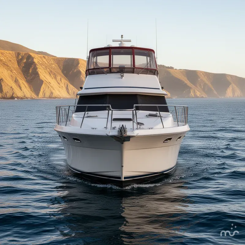 Slide: The Image of Bayliner 4550 Motoryacht 1986 - 3