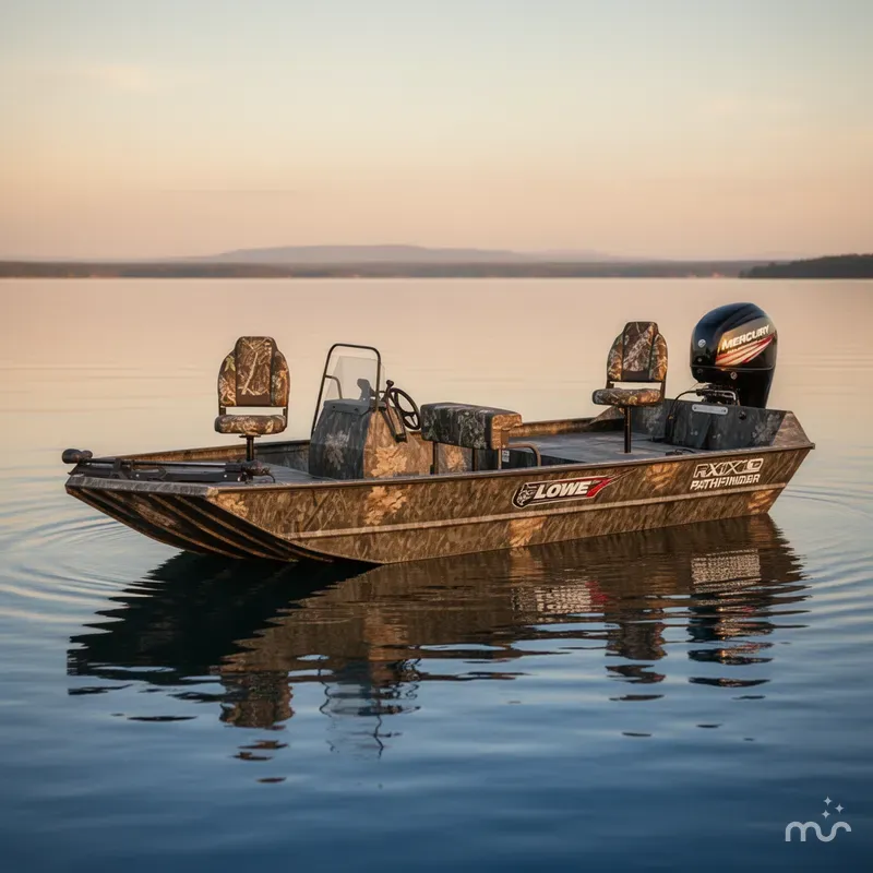 Slide: The Image of Lowe Roughneck Center Console RX1760 Pathfinder 2025 - 0