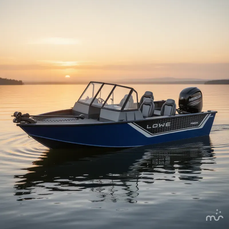 Slide: The Image of Lowe Fishing Machine Walk Thru FM 1625 WT 2025 - 0
