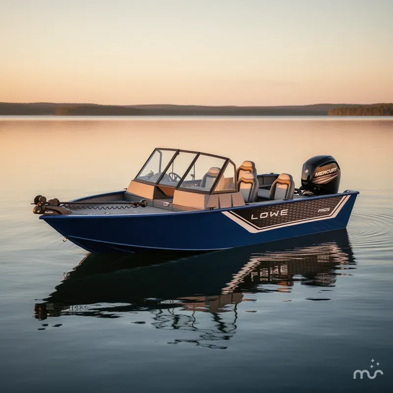 Slide: The Image of Lowe Fishing Machine Walk Thru FM 1625 WT 2025 - 2