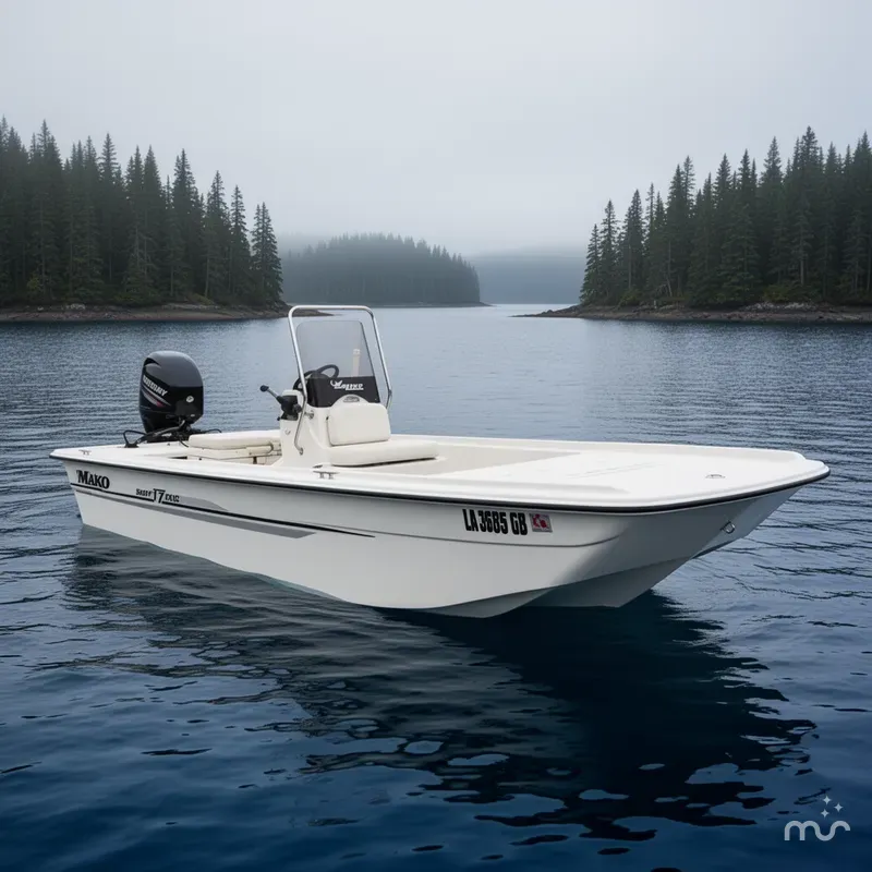 Slide: The Image of Mako Pro Skiff 17 CC 2013 - 2