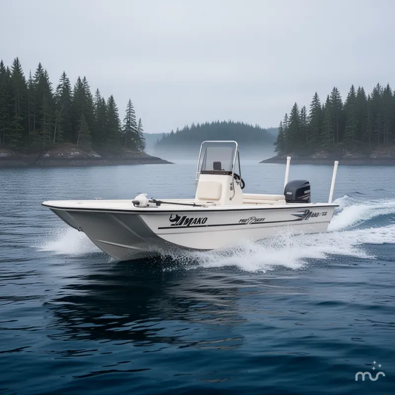 Slide: The Image of Mako Pro Skiff 17 CC 2013 - 4