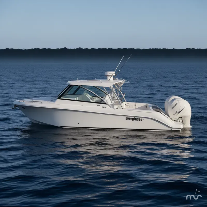 Slide: The Image of Everglades 340 Dual Console 2019 - 2