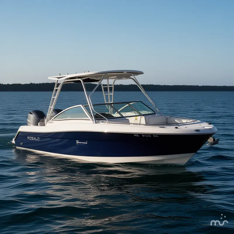 Slide: The Image of Robalo R247 Dual Console 2014 - 0