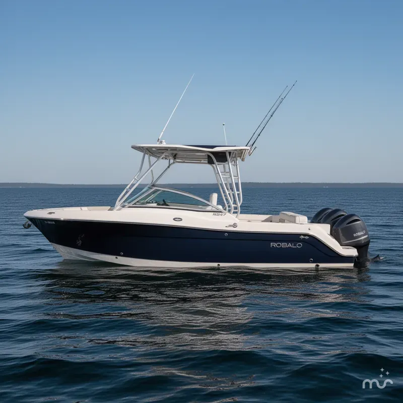 Slide: The Image of Robalo R247 Dual Console 2014 - 1