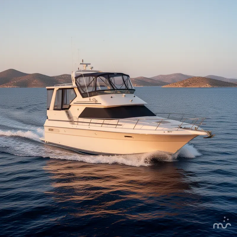 The Image of Sea Ray 380 Aft Cabin 1989 - 0