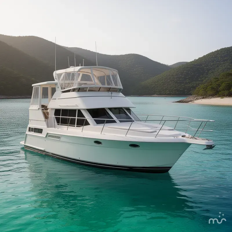 The Image of Carver Yachts 355 Aft Cabin Motor Yacht 1998 - 0