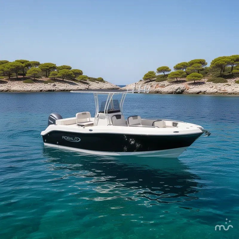 Slide: The Image of Robalo R200 Center Console 2026 - 2