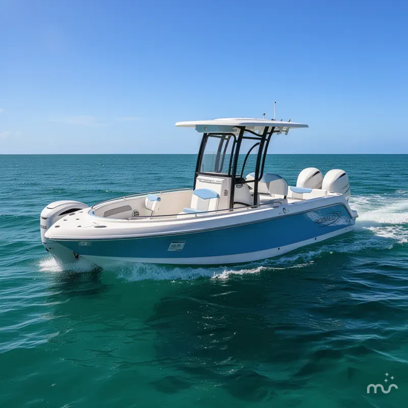 Slide: The Image of Robalo R222 Explorer 2026 - 2