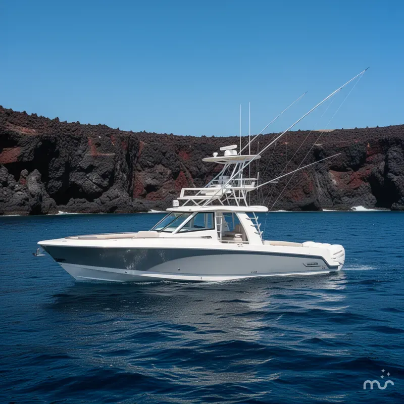 Slide: The Image of Boston Whaler 420 Outrage 2021 - 2