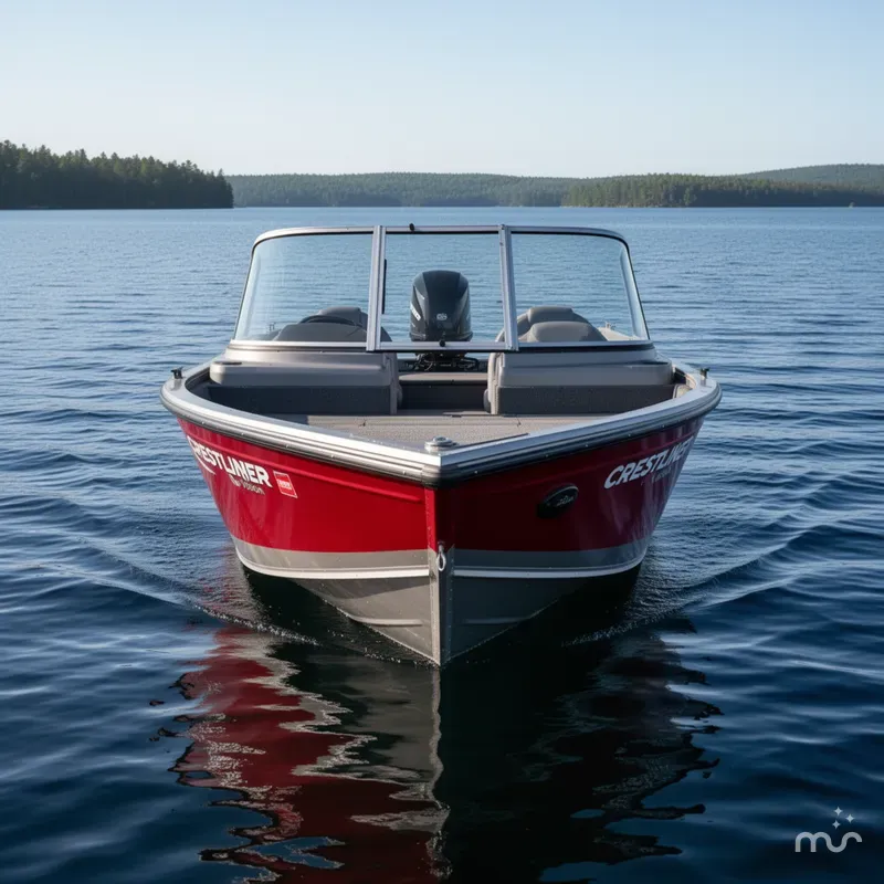 Slide: The Image of Crestliner 1700 Vision 2019 - 0