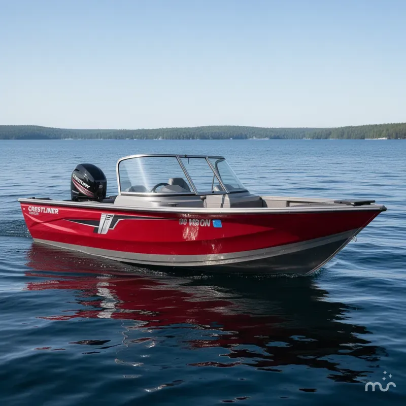 Slide: The Image of Crestliner 1700 Vision 2019 - 1