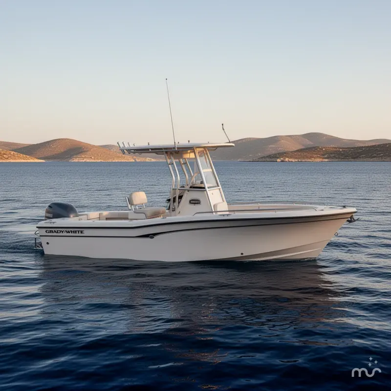 Slide: The Image of Grady-White Fisherman 222 2008 - 2