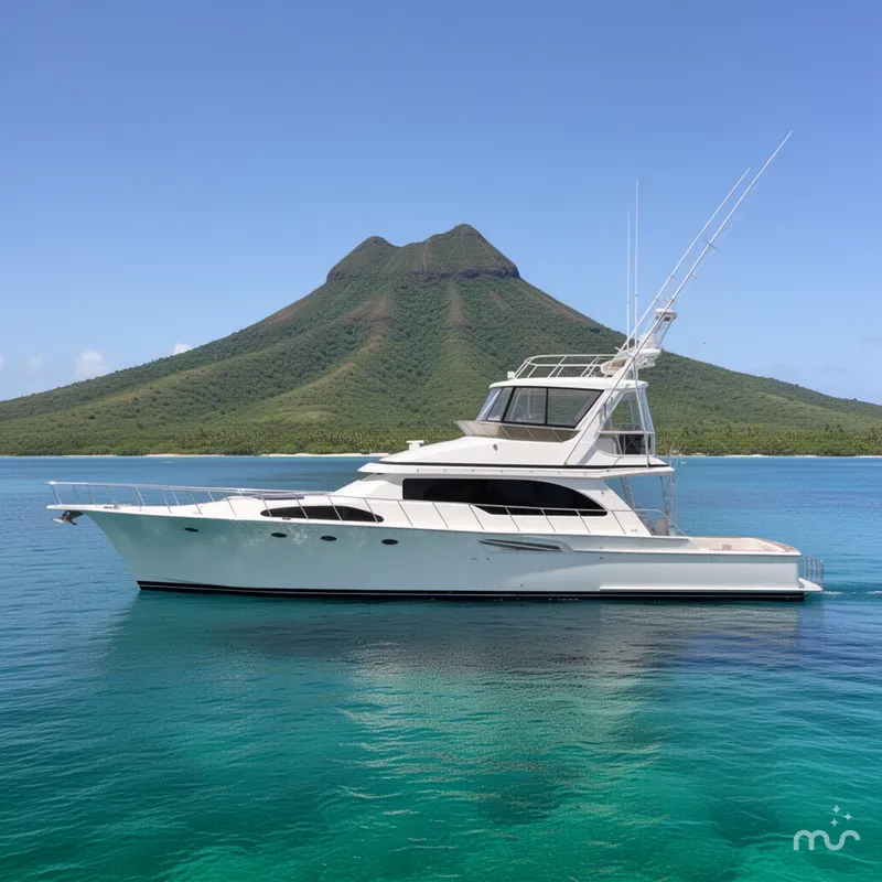 Slide: The Image of Mikelson Long-Range Luxury Sportfisher 1999 - 2