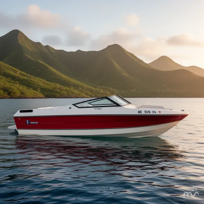 Slide: The Image of Wellcraft 170 Sport 1991 - 2