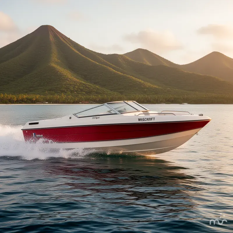 Slide: The Image of Wellcraft 170 Sport 1991 - 4