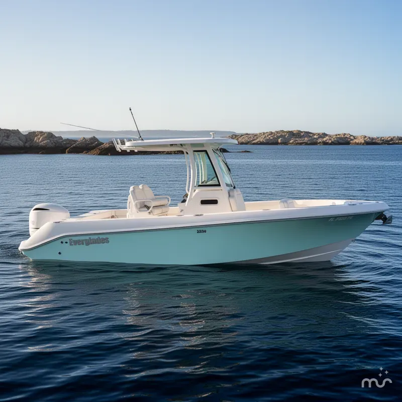 Slide: The Image of Everglades 235 Center Console 2022 - 2