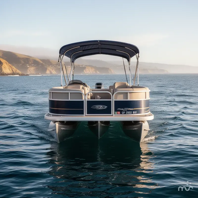 Slide: The Image of Sun Tracker Party Barge 18 DLX 2021 - 2