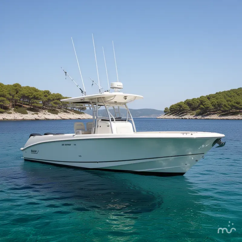 Slide: The Image of Boston Whaler 320 Outrage 2004 - 2