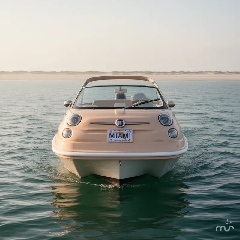 Slide: The Image of Fiat 500 Car Offshore 2024 - 1
