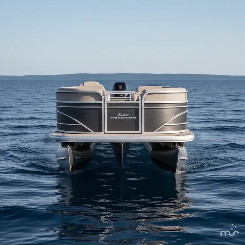 Slide: The Image of Sun Tracker Party Barge 20 DLX 2021 - 3
