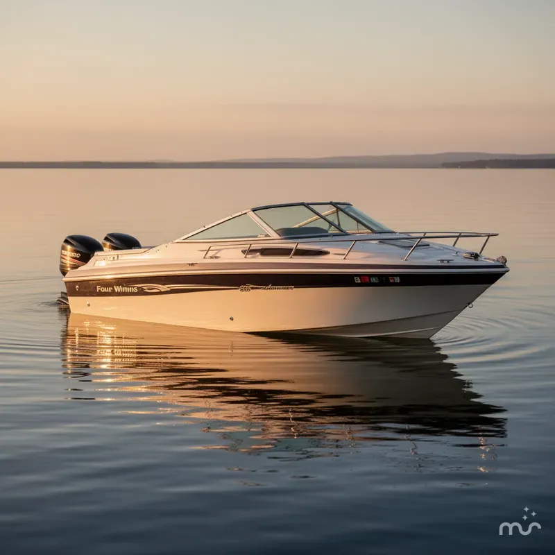 Slide: The Image of Four Winns 205 Sundowner 2001 - 0
