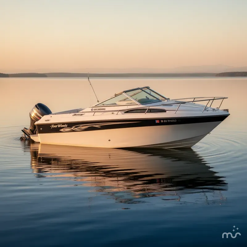 Slide: The Image of Four Winns 205 Sundowner 2001 - 1