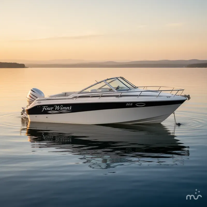 Slide: The Image of Four Winns 205 Sundowner 2001 - 2