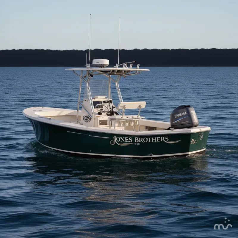 Slide: The Image of Jones Brothers 20 Cape Fisherman 2007 - 1
