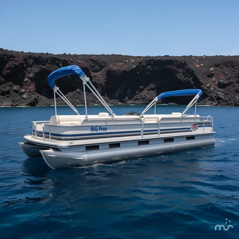 The Image of Sun Tracker Party Barge 24 1992 - 0