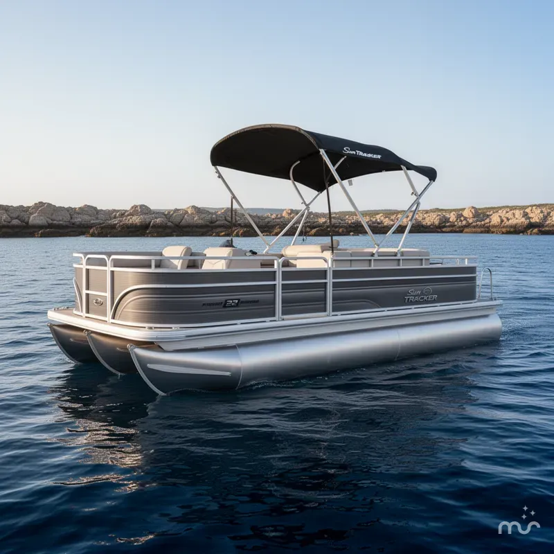 The Image of Sun Tracker Fishin' Barge 22 DLX 2026 - 0