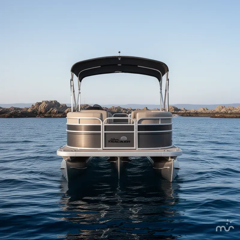 Slide: The Image of Sun Tracker Fishin' Barge 22 DLX 2026 - 3