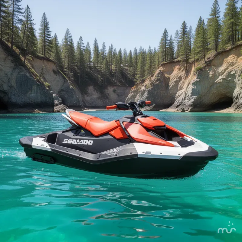 Slide: The Image of Sea-Doo Spark Trixx for 3 2026 - 2