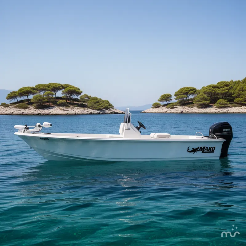 Slide: The Image of Mako 18 Pro Skiff 2026 - 2