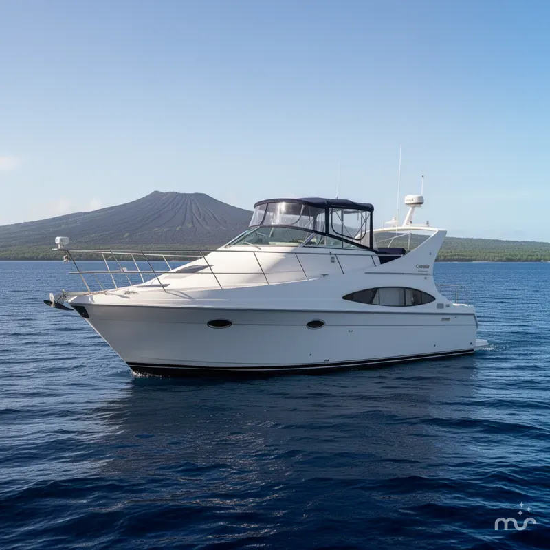 Slide: The Image of Carver Yachts 350 Mariner 1999 - 2
