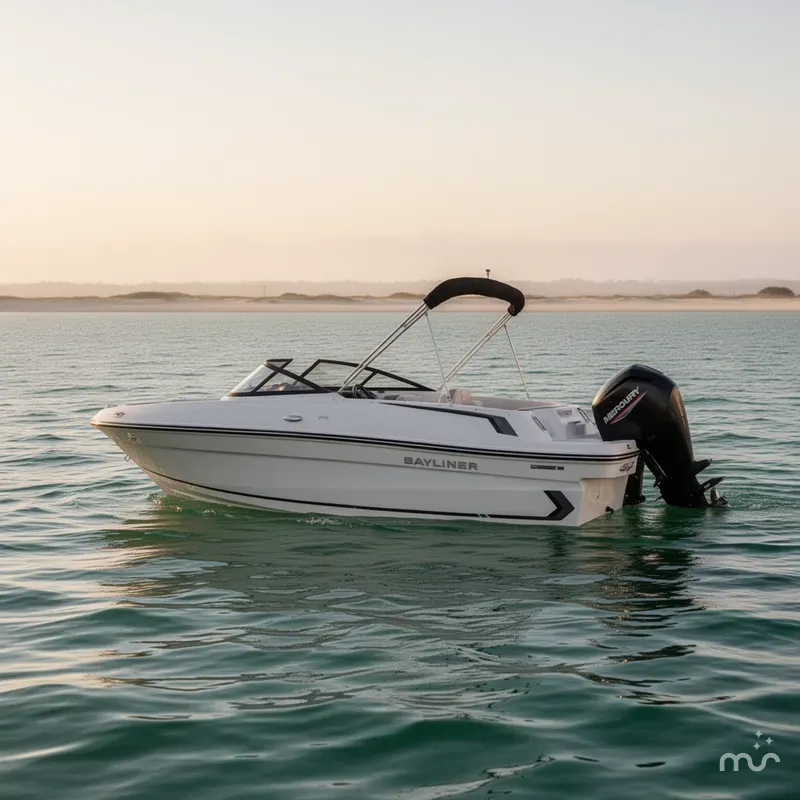 Slide: The Image of Bayliner VR4 Bowrider OB 2025 - 4