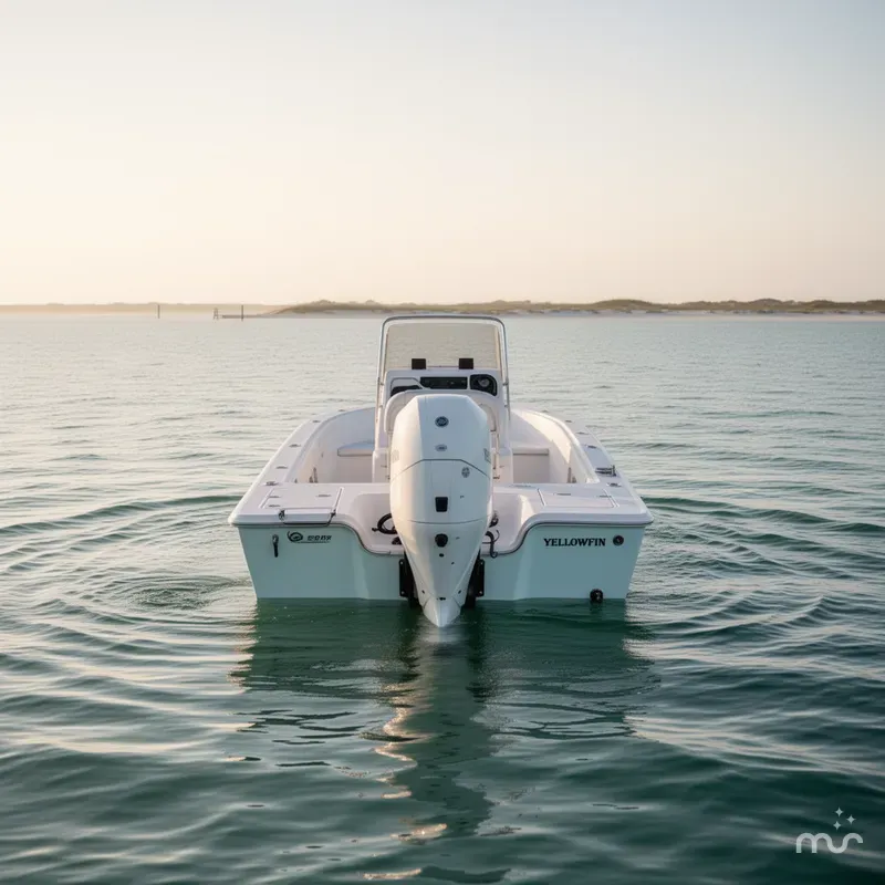 Slide: The Image of Yellowfin 24 Bay CE 2024 - 2
