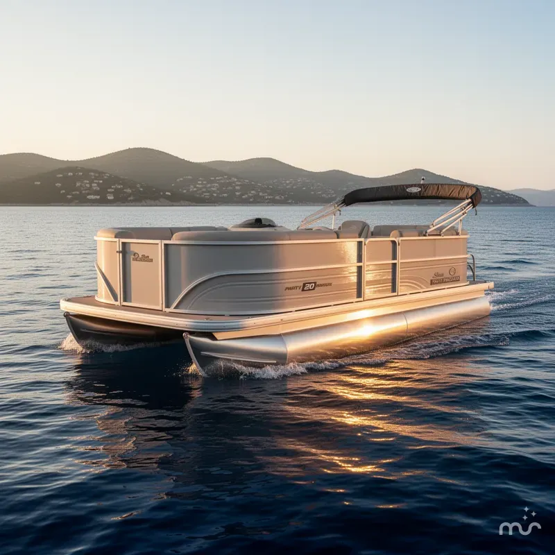 The Image of Sun Tracker Party Barge 20 DLX 2026 - 0