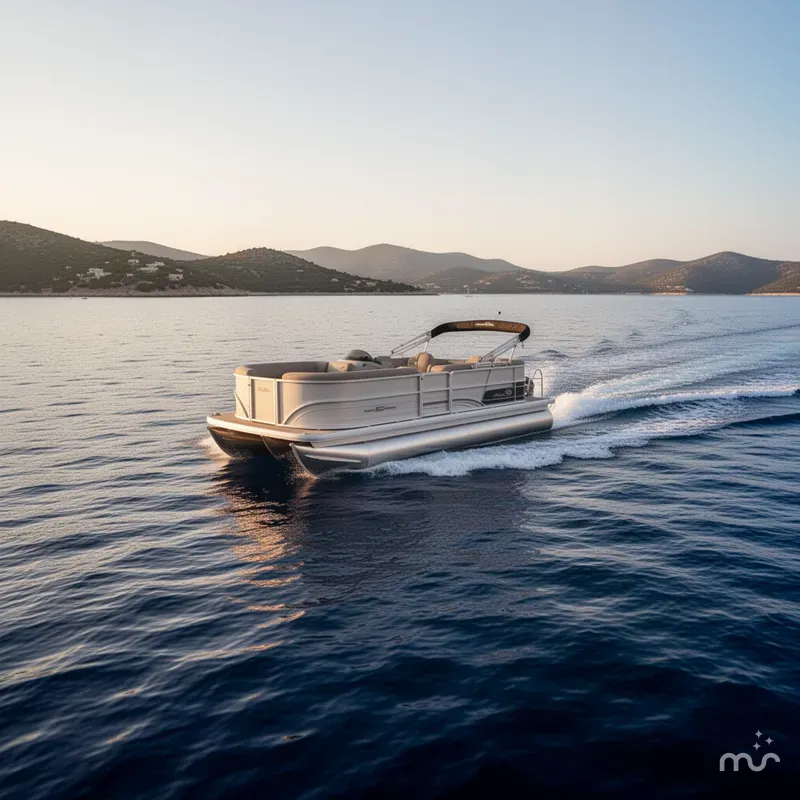 Slide: The Image of Sun Tracker Party Barge 20 DLX 2026 - 2