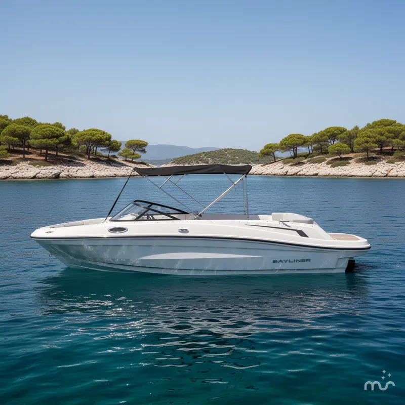 Slide: The Image of Bayliner VR6 Bowrider OB 2024 - 2