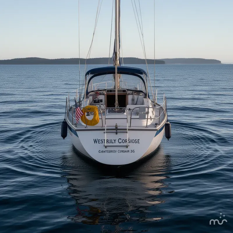 Slide: The Image of Westerly Corsair 36 1988 - 3