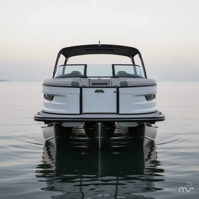 Slide: The Image of Avalon 2585 Excalibur LTD,Quad Lounger, Windshield, Tri Toon, High Performance, Mercury 400hp V-10 Verado 2026 - 2
