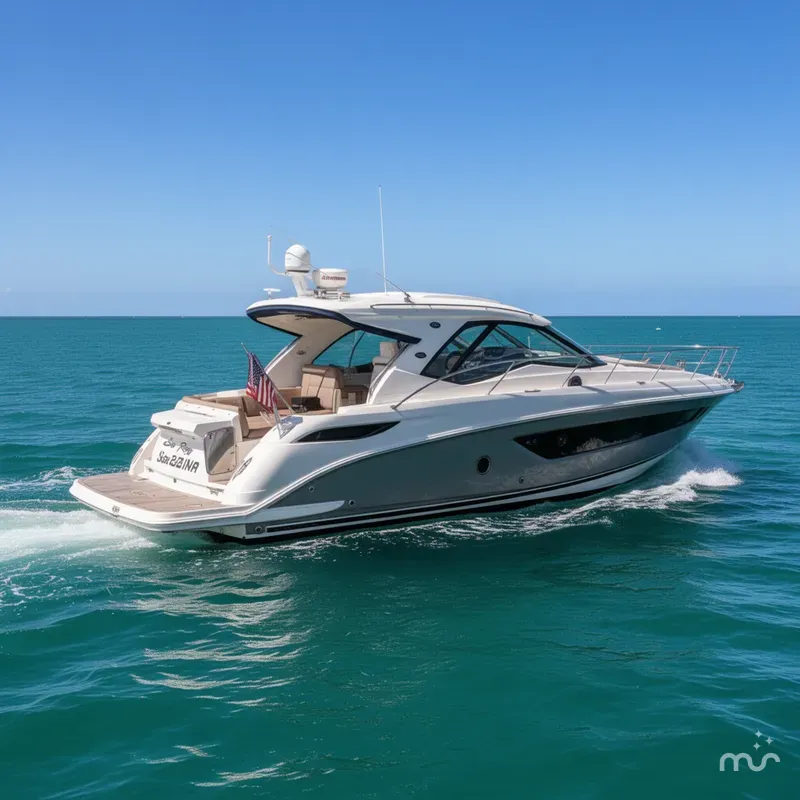 Slide: The Image of Sea Ray Sundancer 350 Coupe 2017 - 0