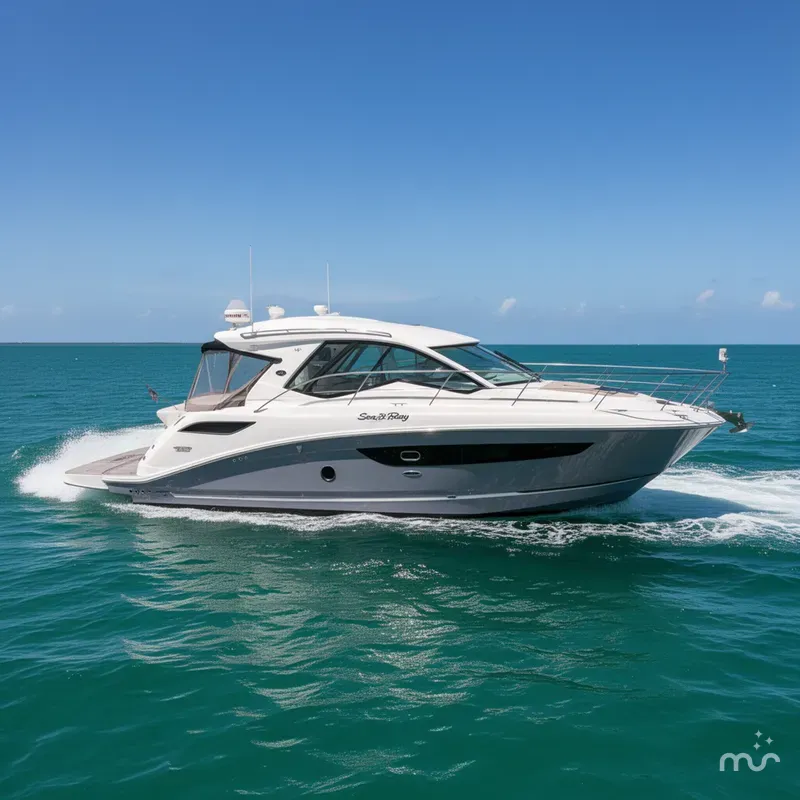 Slide: The Image of Sea Ray Sundancer 350 Coupe 2017 - 1