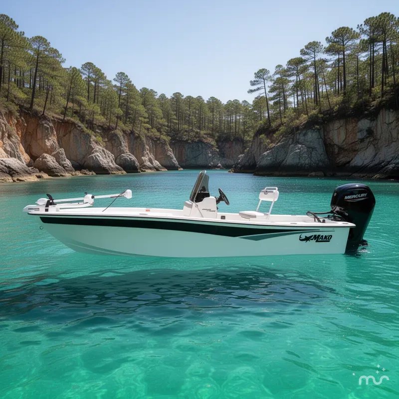 Slide: The Image of Mako Pro Skiff 17 CC 2026 - 2