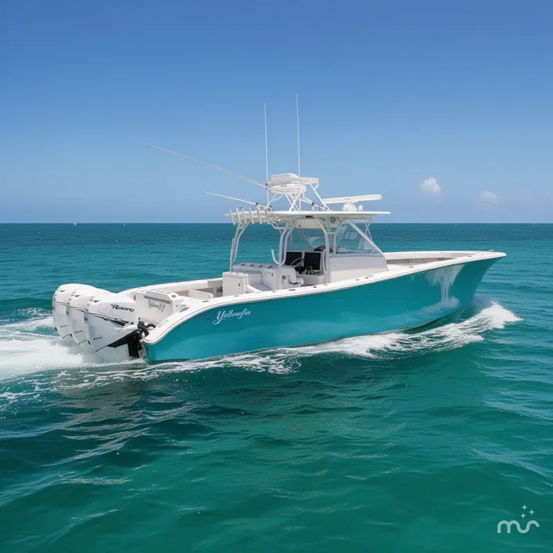 Slide: The Image of Yellowfin 42 Offshore 2009 - 0