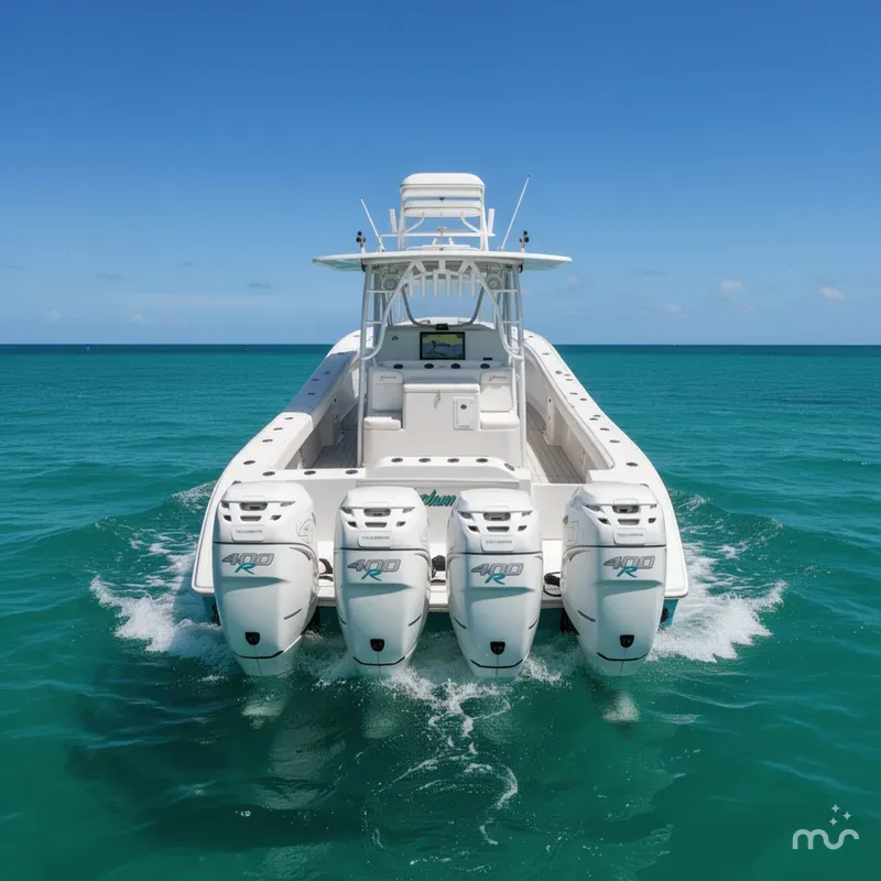 Slide: The Image of Yellowfin 42 Offshore 2009 - 2